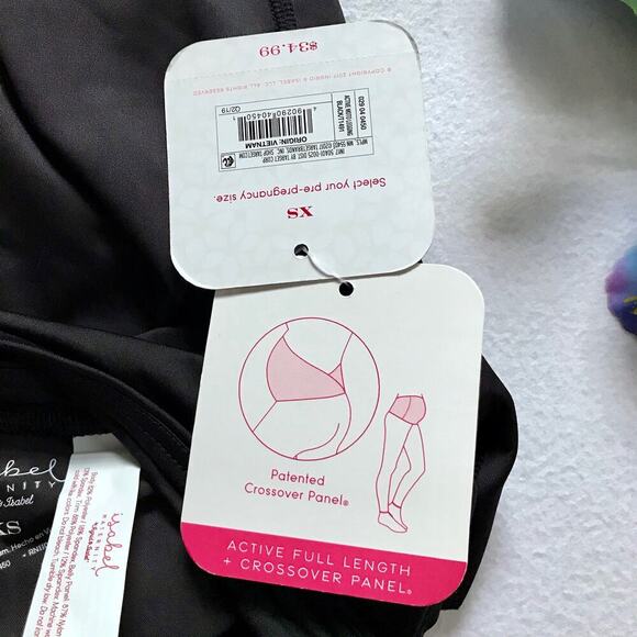 Isabel Maternity NWT Performance Leggings Women XS - Picture 9 of 14